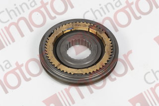 Синхронизатор 3-4 передачи YUEJIN 1080 (6 передач) CA6T115 в сборе (муфта+ступица+2 кольца синхронизатора+сухари+стопорные кольца)