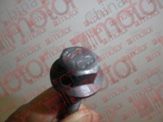 Болт M10x1.50x45 с фланцем (ISF2.8) шестигранной головкой, дл.55мм под ключ Х13 Газель-Бизнес "Аналог"