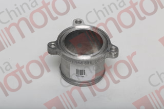 Патрубок водяного насоса (ISF2.8) металл "Прямой" D=50мм {подводящий от радиатора} "Оригинал"