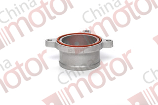 Патрубок впускного коллектора (ISF2.8) Прямой (перед угловым), металл., с уплотнит.кольцом (крепление 3 болта под 90 град.) "Оригинал"