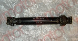 Вал карданный JAC средний 760мм, 4отв-d12.5 60x82 (с подвесным)