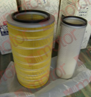 Фильтр воздушный (D275, L505) (к-т, внутренний + наружный) KL2850 YUCHAI "Оригинал"