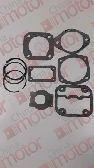 Ремкомплект компрессора воздушного (6BT,B5.9-180) {Камаз-4308,КАВЗ,ZK6831HE,KLQ6840} (прокладки+клапан пластинчатый+кольца поршневые)"Аналог"