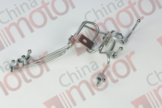 Трубки топливные форсунок 1-2-3 цилиндров (6CT) комплект 3шт. "Аналог"