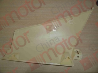 Панель кабины угловая ISUZU NQR75 600P нижняя левая белая "CM"