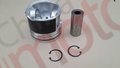 Поршень двигателя 4HK1 ISUZU NQR75 (класс А) (с пальцем и стопорными кольцами) "CM"