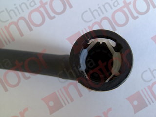 Трубка топливная от фильтра к ТНВД (ISCe,ISLe) длинная пластиковая с коннекторами "Аналог"