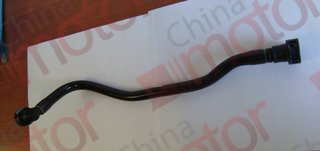 Трубка топливная от фильтра к ТНВД (ISCe,ISLe) короткая пластиковая с коннекторами "Аналог"