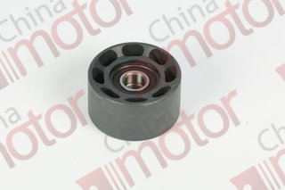 Ролик ремня промежуточный (6CT,L) метал. гладкий с 2-мя подшипниками  [D=74 w=39]    {KLQ6109,XML6112,XML6129,DFL3251A} "CM"