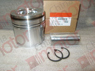 Поршень двигателя (ISBe,ISDe) V=4.5,6.7 {+0.50} E-4 в сборе {поршень,палец,кольца поршневые,кольца с "Аналог" (поршнекомплект)