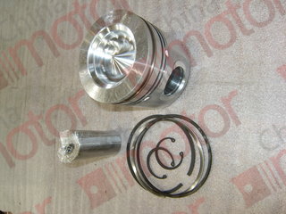 Поршень двигателя (ISBe,ISDe) V=4.5,6.7 {STD} E-4 в сборе {поршень,кольца поршневые,кольца стопорные) "CM" (поршнекомплект)