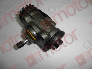 Цилиндр тормозной задний JBC 1044/1049,(прокачной) (1-3/16 ) крепление М8х4шт, 51х38; трубка М10, площадка Ф39 мм 35504/4995