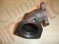 Патрубок турбокомпрессора FOTON 1049А/1069/1099 (металл) Т64703008А