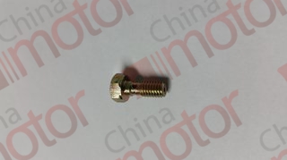 Болт BANJO M6x15mm перепускной топливный шланга обратки от форсунок FOTON 1049A/1069/1099/1093 (M6x15mm)