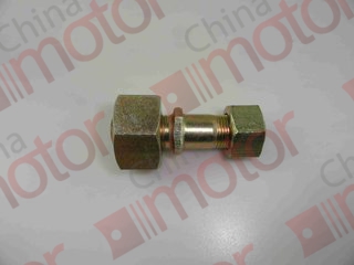 Шпилька колесная передняя  FOTON 1089 (L/R/87mm) (в сборе с гайкой) AL1089