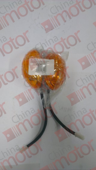 Фонарь повторитель указателя поворотов на дверь (комплект 2 шт.)24V AUMARK большой