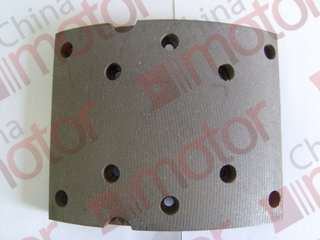 Накладка тормозной колодки 187.1*150*14.5 (10отв.)