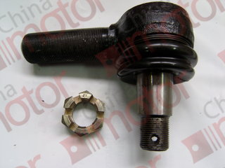 Наконечник тяги рулевой поперечной левый (VOLVO,DongFeng,MAN,MB,DAF,Scania,Iveco Stralis) LH {L-120mm, M30x1.5/M24x1.5, конус 28-31, левая резьба}