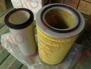 Фильтр воздушный (D323, L485) (к-т, внутренний+наружный) YK3250A-937-F "YUCHAI"