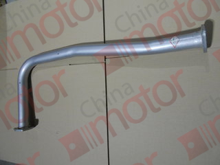 Труба глушителя приёмная 2отв+3 отв, угловая