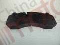 Колодка тормозная передняя(дисковый тормоз) HIGER KLQ6896(6885 new style),Volgabus 5270.0H, 5285.02, SHAANXI F3000 MAN, 1шт  "Аналог"