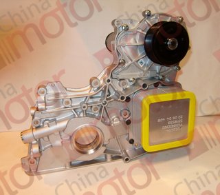 Крышка двигателя передняя (ISF2.8) E-4, в сборе, "Оригинал" DДПКВ = 16мм,