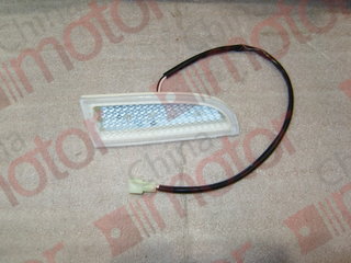 Фонарь габаритный SK165X50 передний левый XML6126JR верхний, белый, 166x62 (разъем Т-образный, 2-контакта) "Оригинал"