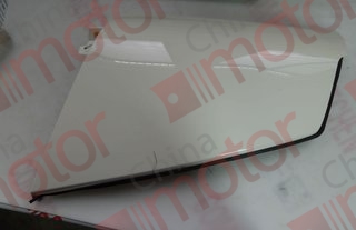 Накладка кабины ISUZU NQR75 угловая правая белая "CM"