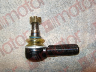 Наконечник тяги рулевой продольной передней (передний) (ZK6129H,6119HA) правая резьба, шасси 6100CR3 "YUTONG" M30x115;D23.8;M20; 3412-00170,3412-00079