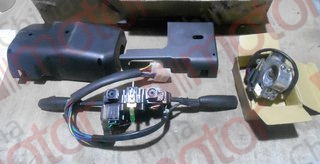 Переключатель подрулевой (ZK6737D) комбинированный (к-т с замком зажигания) JK3078A , 3704-00072+3704-00075 "YUTONG"