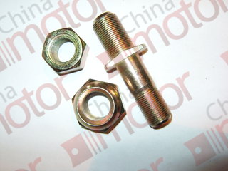 Шпилька колесная передняя левая ISUZU FSR(LHD) 2013 -; M24X37.5LH/M22X51.5RH L102. (D22.4) (к-т: шпилька, гайка, гайка) "CM"