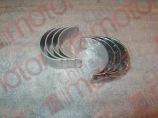 Вкладыши шатунные 0.25 (ISF2.8) комплект на двигатель 8 шт. верхние+нижние "Аналог"