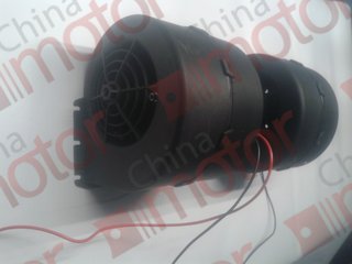 Мотор отопителя фронтального HIGER KLQ6840 (ZD2827) (вентилятор в сборе с крыльчатками) "ОРИГИНАЛ"