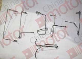 Трубки топливные YC6B125/YC6108 YUCHAI высокого давления (комплект 6шт) "Оригинал"