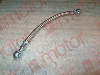 Шланг компрессора воздушного d14;L300 YC4G180-30 (G2H0B) (резиновый, в оплетке, с наконечниками) YUCHAI "Оригинал"