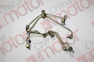 Трубки топливные (YC4F90-30) форсунок, комплект, 4шт YUCHAI "Оригинал"