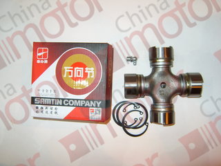 Крестовина 44x129 карданного вала MITSUBISHI FV413 Rear "SAMTIN" (стопорные кольца)