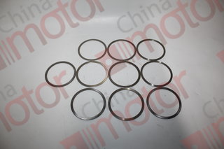 Шайбы регулировочные переднего подшипника промежуточного вала КПП 6S159, S6-160 ZK6122H9, ZK6118HGA (комплект 10шт)