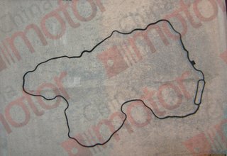 Прокладка поддона (ISF3.8)  1 масляный канал "FOTON"