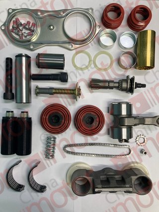 Ремкомплект суппорта KNORR SN6,SN7,SK7 (ПОЛНЫЙ) толк.69мм; направл.:36x114мм,36x64мм;бинокль,рычаг 12*,втулки,пыльники,трещетки "СМ" 14820+14900