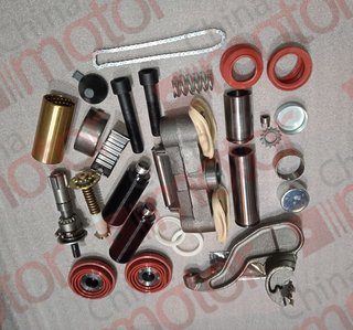 Ремкомплект суппорта KNORR SB6/SB7 RADIAL ЛиАЗ 5292, Полный (направл. d36x114, 36x64!!!,втулка D40x82,пятаки D74.пыльники,трещетки,бинокль,рычаг "СМ"