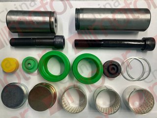 Ремкомплект суппорта WABCO PAN 19/22 МАЗ 206 (Направляющие, болты, втулки, заглушки, пыльники) "СМ"