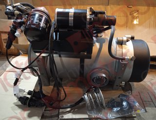 Подогреватель предпусковой THERMO PLUS 350.004 24V; 120W; 35kW FOTON BJ6122(6DS180T);BJ6122(ZF12TX2421BD) жидкостный, дизельный 11124227A "Valeo"