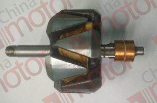 Ротор генератора A0091549902 МАЗ-206 "CM" le=170. d1=106. d2=17. sc=M16. d3=12. d4=28mm