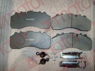 Колодки тормозные VOLGABUS, ЛИАЗ 5292.67,XML6127JR дисковые передние (к-т 4шт с установочными комплектом) 247,7x109,7x30мм "CM"