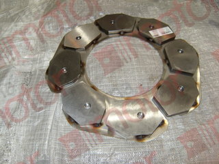 Пластина статора ретардера задняя ZK6122H9 "Оригинал"