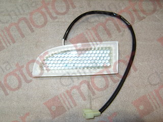 Фонарь габаритный SK165X50 передний правый XML6126JR верхний, белый, 166x62 (разъем Т-образный, 2-контакта) "Оригинал"