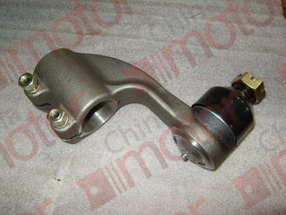 Наконечник тяги рулевой поперечной правый ISUZU FVR34, CYZ52 "CM" (M52) изогнутый, сквозной