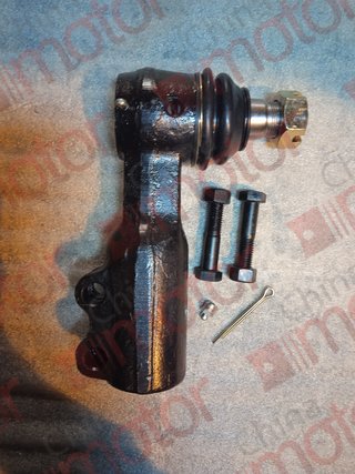 Наконечник тяги рулевой поперечной левый HIGER KLQ6109, 6119, 6129 (M44x180; M24; d27.5-30.5/h32.5) 30V47-00010*03011 "Аналог"