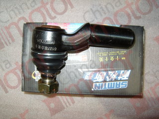 Наконечник тяги рулевой поперечной XMQ6127, XMQ6129 левый "Аналог" (левая резьба) SAMTIN M38x147. M24. конус d27/30.5-32